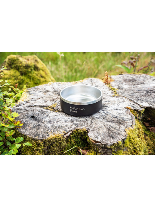 Stalowa miska dla psa Mountain Paws
