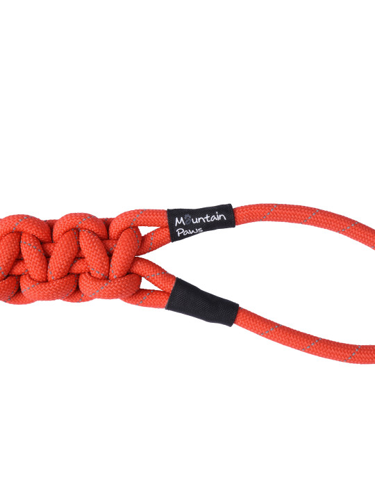 Zabawka dla psa płaski gryzak z liny Mountain Paws